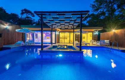Kalkan Bölgesinde Korunaklı 4 Kişilik Tatil Villası 