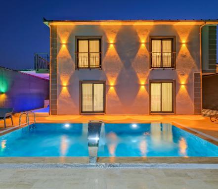 Fethiye Merkezde  6 Kişilik Tatil Villası
