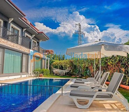 Fethiye Çiftlik Bölgesinde 10 Kişilik Tatil Villası