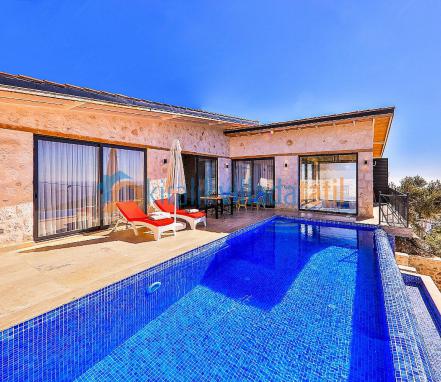 Kalkan Sarnıç Başı Bölgesinde 2 Kişilik Korunaklı Balayı Villası-2