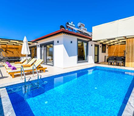 Kalkan Ulugöl Mevkiinde 4 Kişilik Tatil Villası