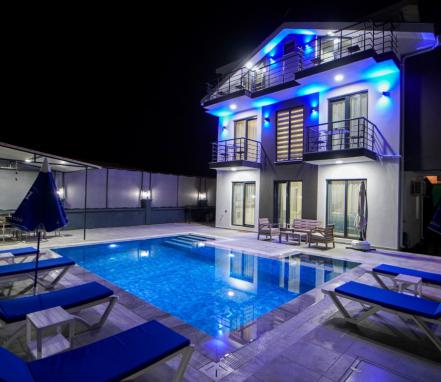 Fethiye Bölgesinde Doğa İçinde 8 Kİşilik Tatil Villası
