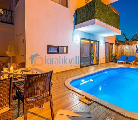 Kalkan Ulugöl Mevkiinde 4 Kişilik Tatil Villası