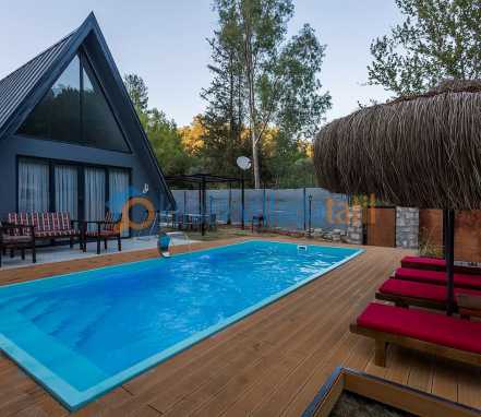 Fethiye Bölgesinde Doğa İçinde 4 Kişilik Tatil Vilalsı 