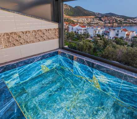 Kalkan Bölgesinde Suit 4 Kişilik Tatil Villası