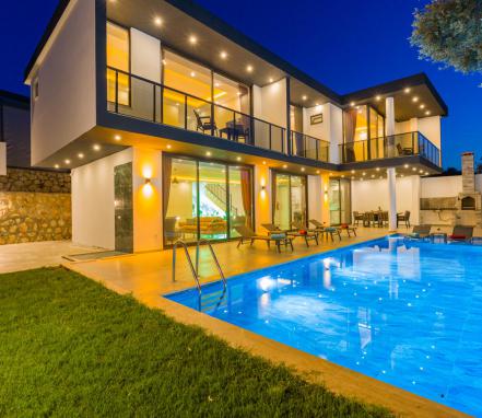 Kalkan Patara Mevkiinde 6 Kişilik Tatil Villası
