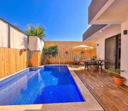 Kalkan Patara Bölgesinde 4 Kişilik Tatil Villası