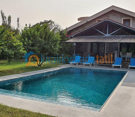 Dalyan Merkez'de 8 Kişilik Tatil Villası