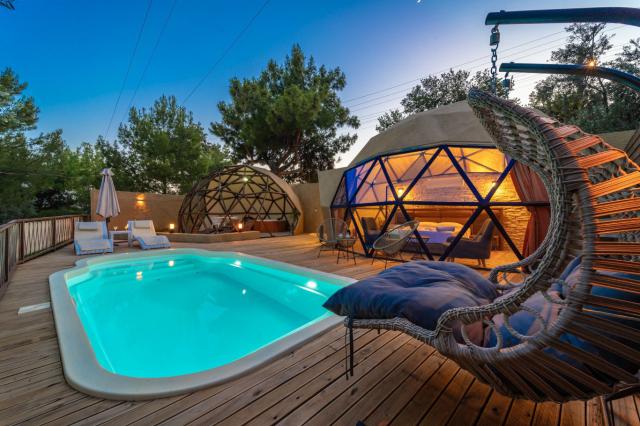 Kalkan İslamlar Bölgesinde 1+0 Özel Konsept Domes Villa-5