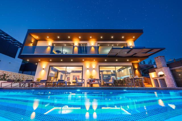 İslamlar Köyünde 4 Kişilik Korunaklı Lüks Tatil Villası