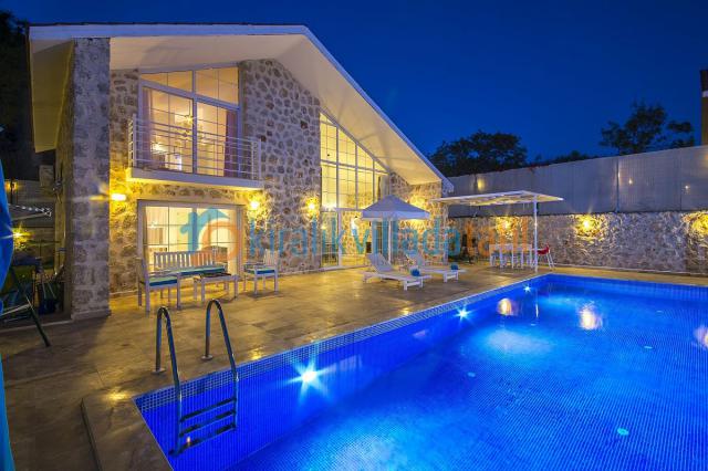 Kalkan İslamlar Köyünde 2+1 Lüks Korunaklı Villa No2