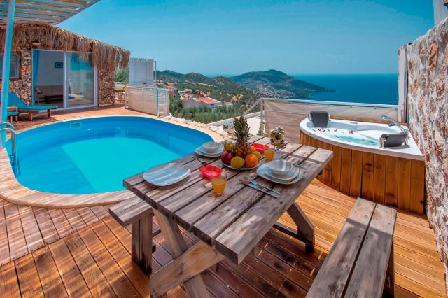 Kalkan Kızıltaş Mevkiinde 2 Kişilik Balayı Villası 1