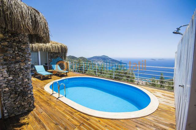 Kalkan Kızıltaş Mevkiinde 2 Kişilik Balayı Villası 3