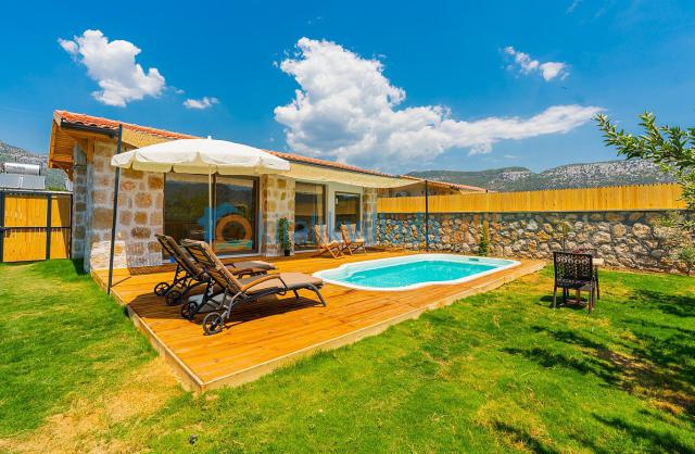 Kalkan Bezirgan Mevkiinde 2 Kişilik Tatil Villası
