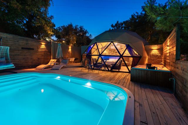 Kalkan İslamlar Bölgesinde 1+0 Özel Konsept Domes Villa-2