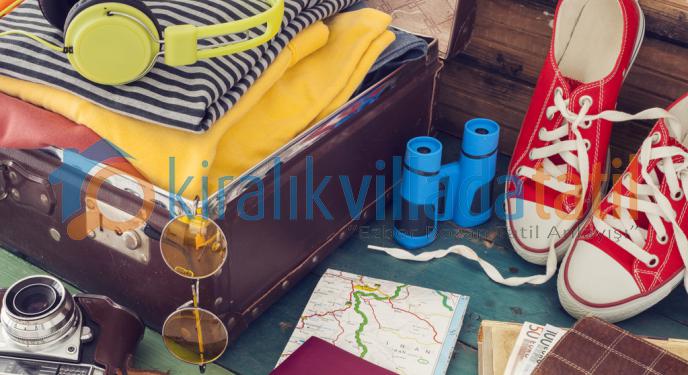 Tatil Yaparken Bavulunuzda Olması Gerenler - Kiralikvilladatatil.com