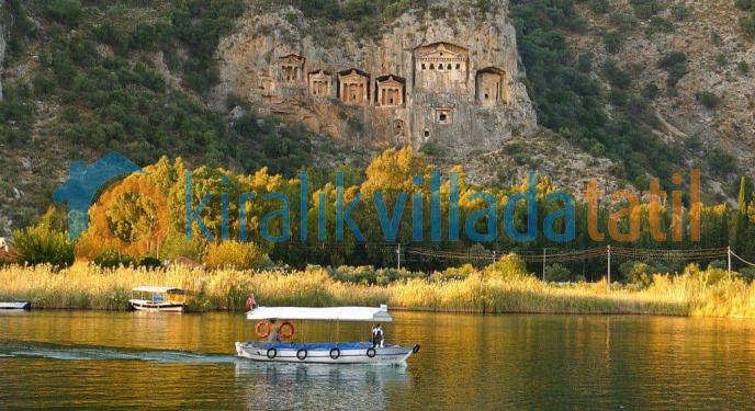 Dalyan'da Gezilebilecek Yerler - Kiralikvilladatatil.com